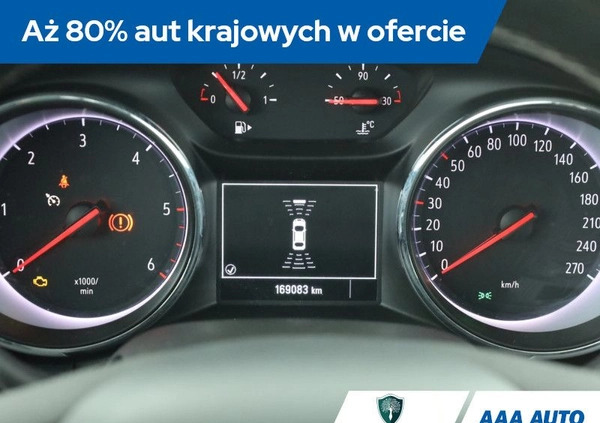 Opel Astra cena 38000 przebieg: 169082, rok produkcji 2017 z Wielichowo małe 211